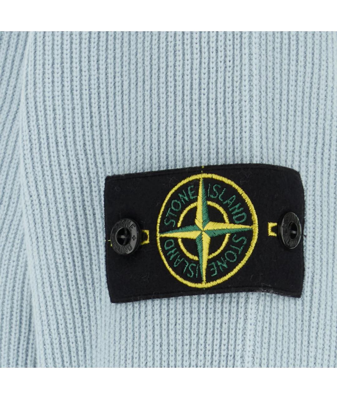 STONE ISLAND Голубой джемпер / свитер, фото 3