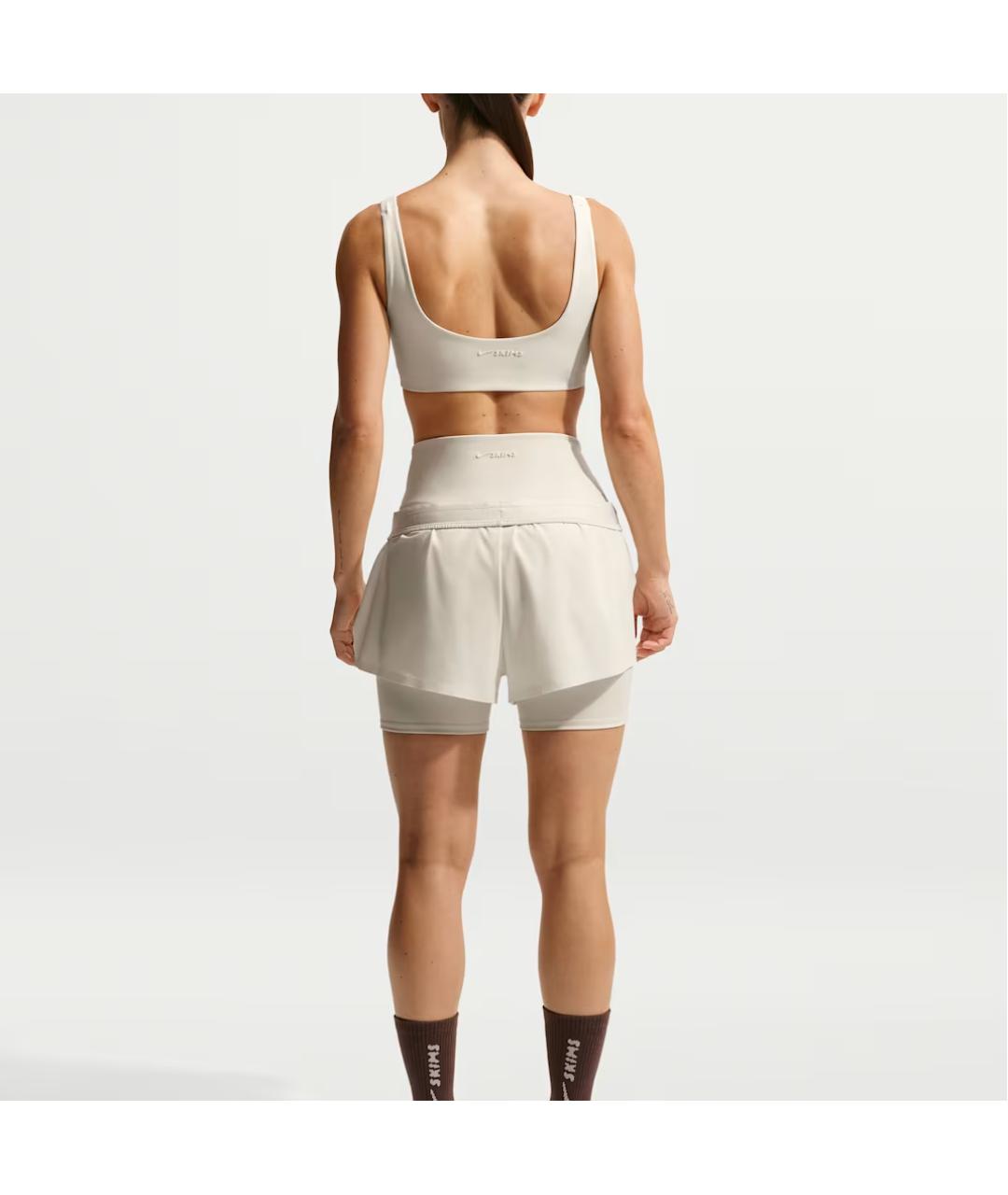 NIKE Бежевый бюстгалтеры, фото 4