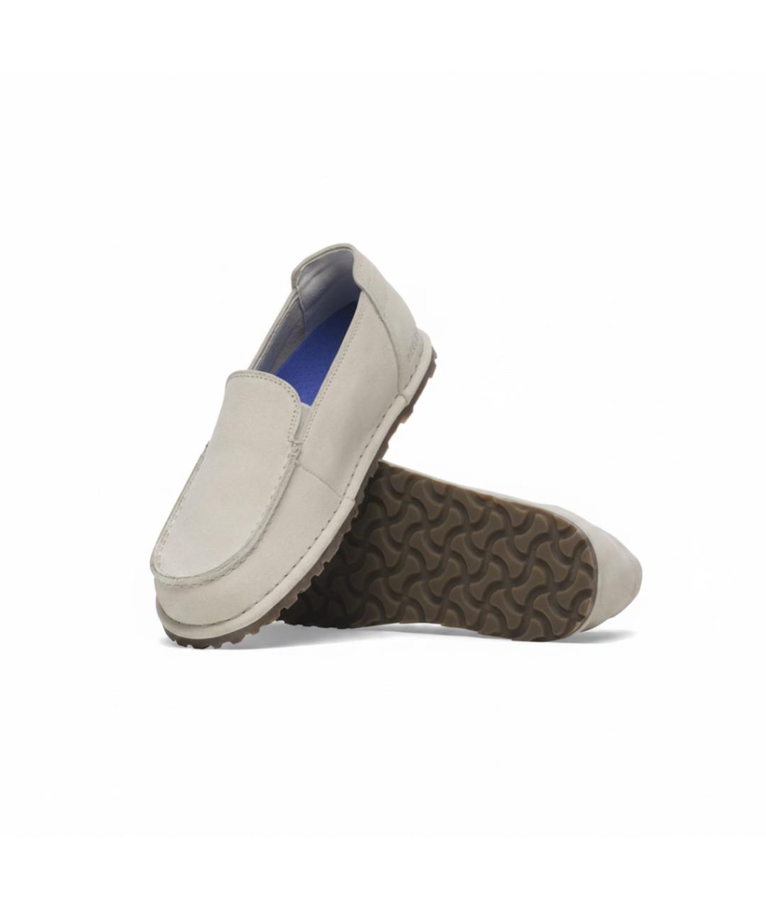 BIRKENSTOCK Серые замшевые ботинки, фото 5