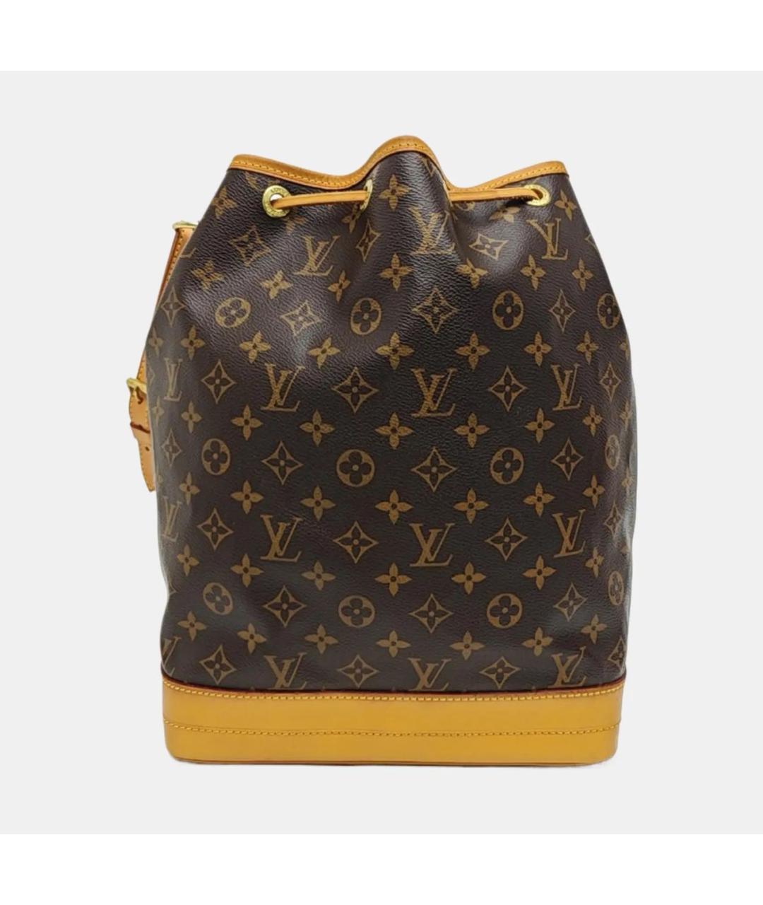 LOUIS VUITTON Коричневая сумка через плечо из канвы, фото 3