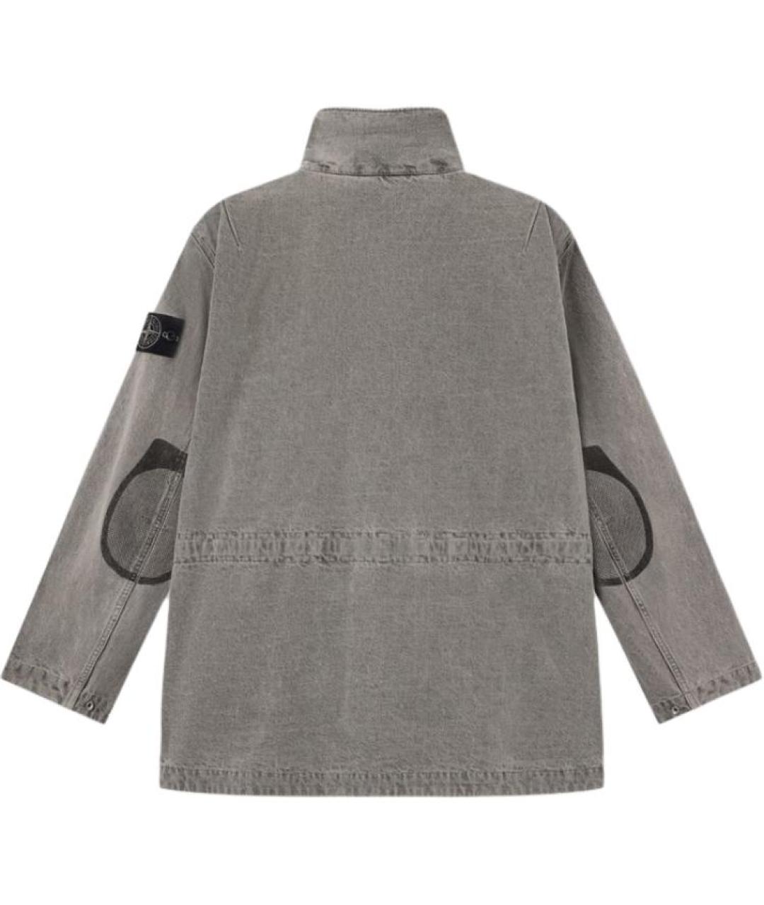 STONE ISLAND Серая куртка, фото 2