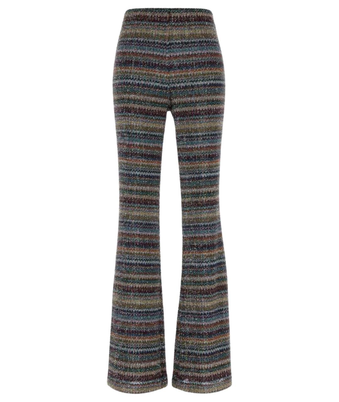 MISSONI Мульти вискозные прямые брюки, фото 1