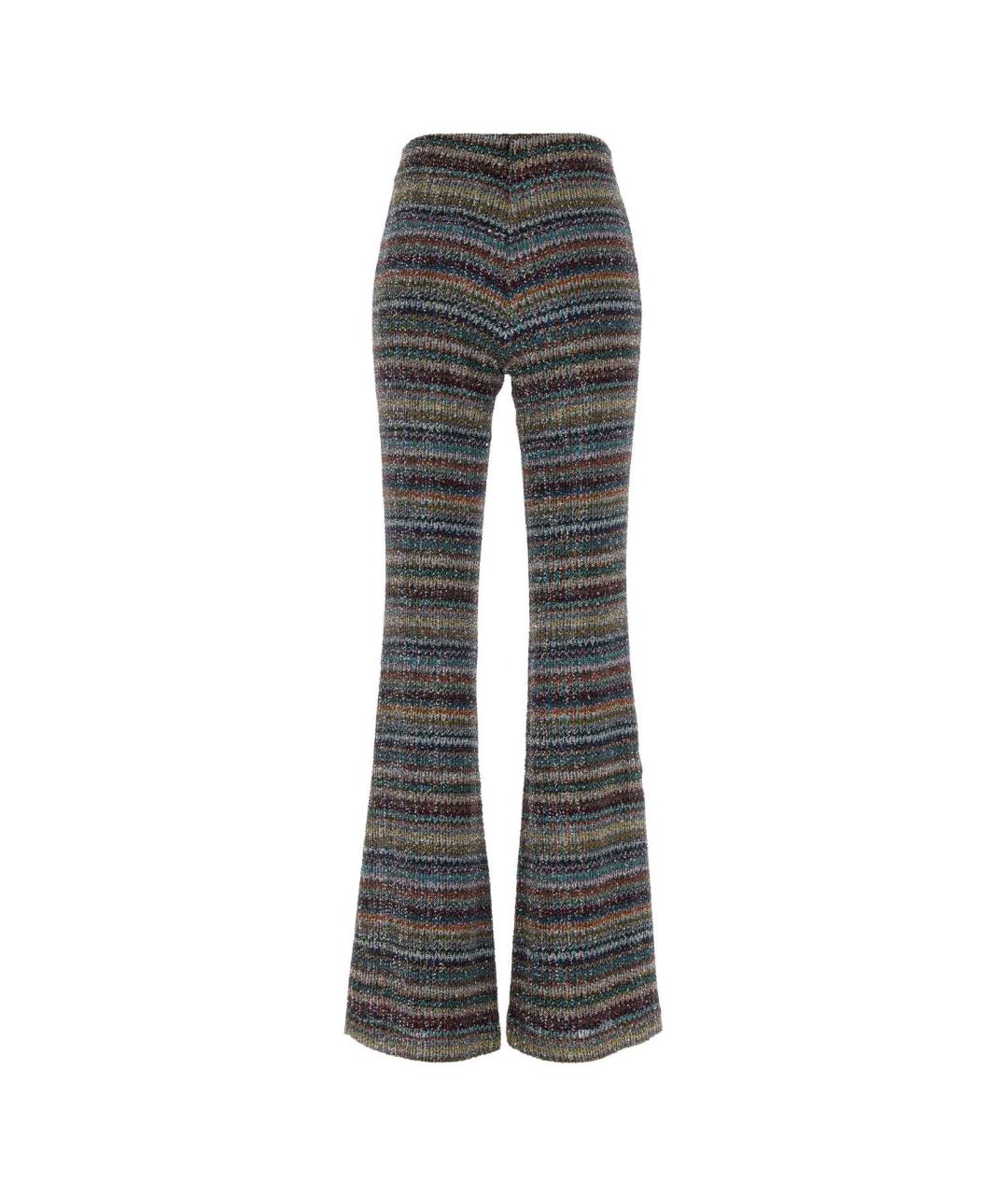 MISSONI Мульти вискозные прямые брюки, фото 2