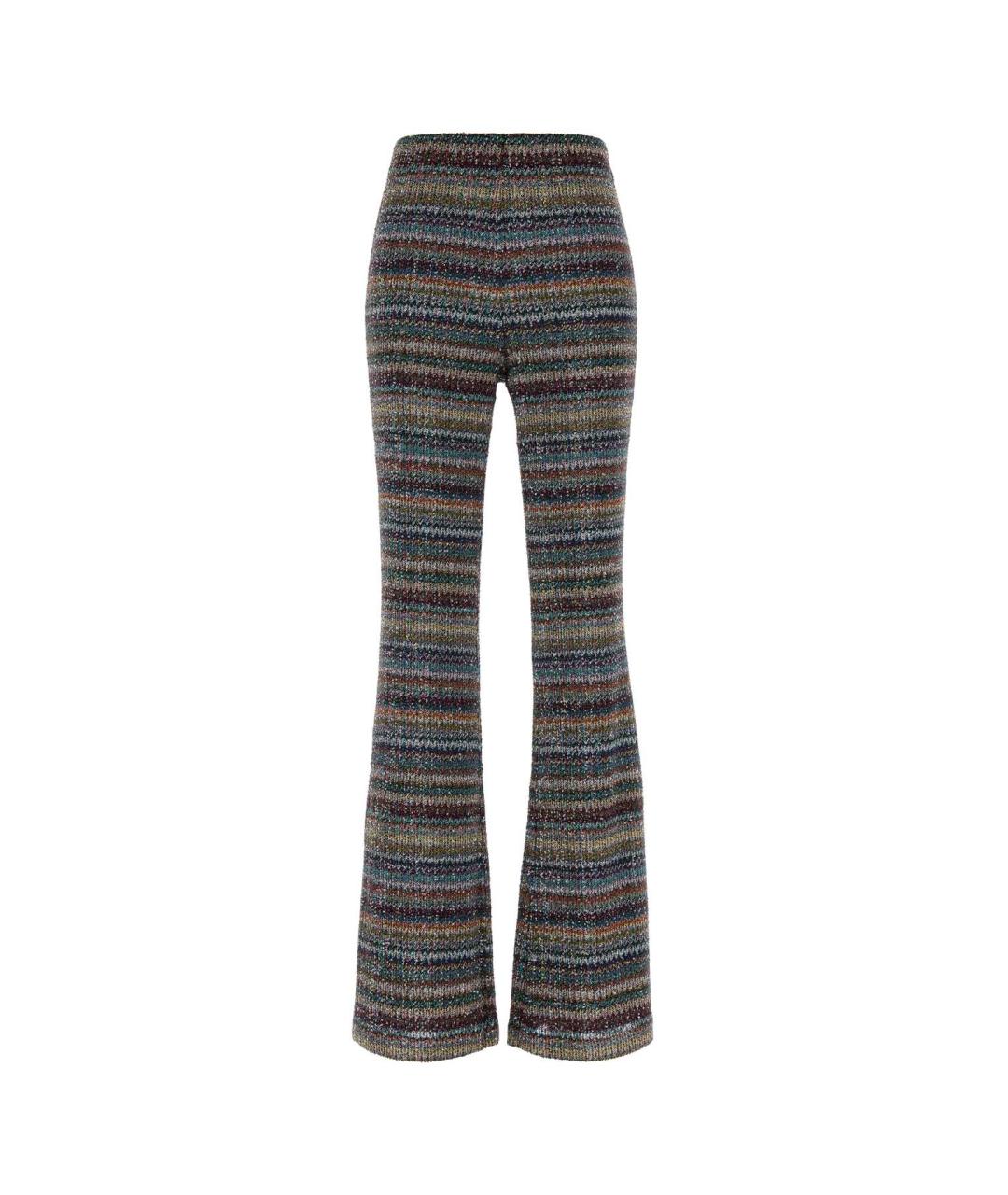 MISSONI Мульти вискозные прямые брюки, фото 3