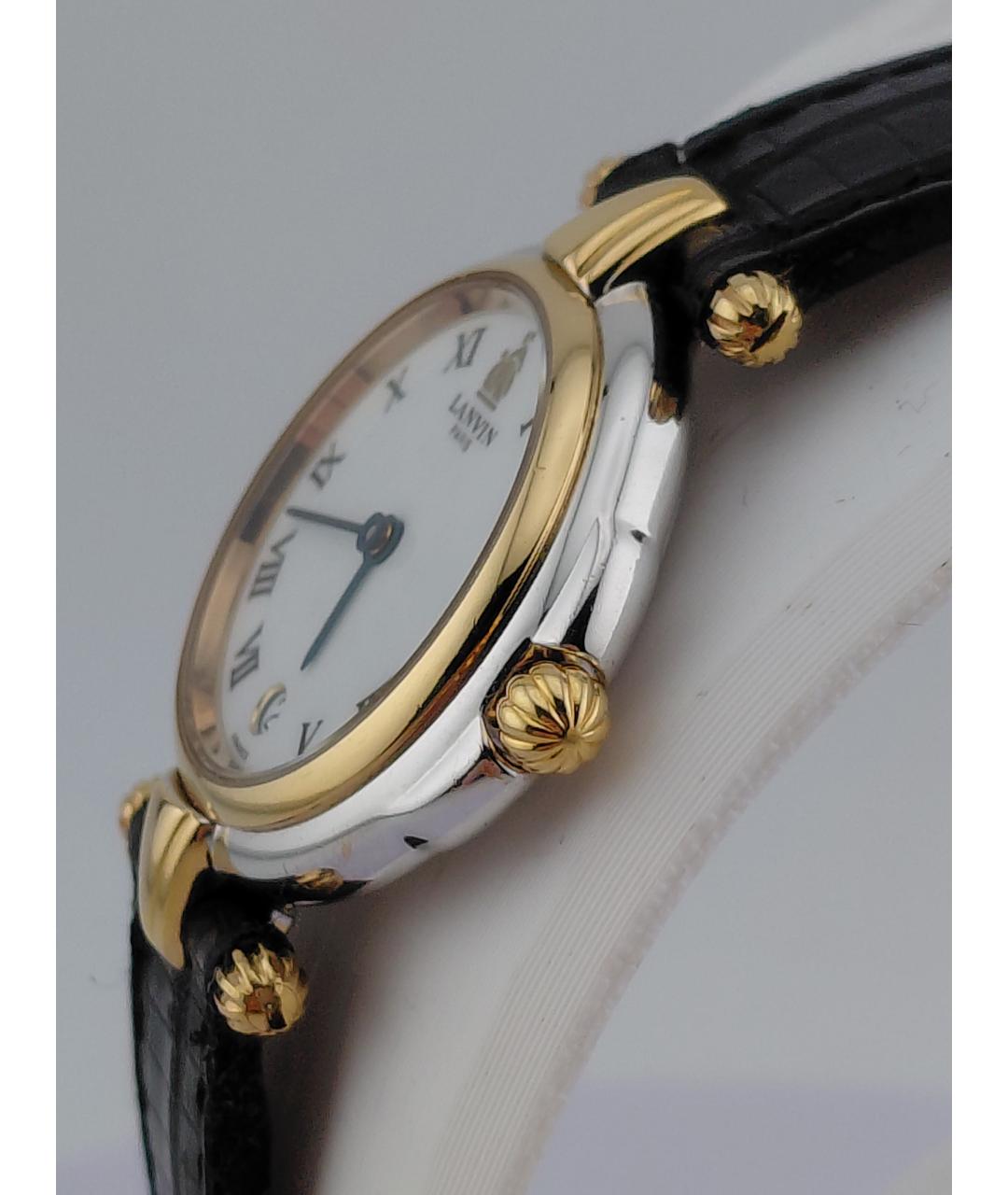 LANVIN Серебряные металлические часы, фото 3