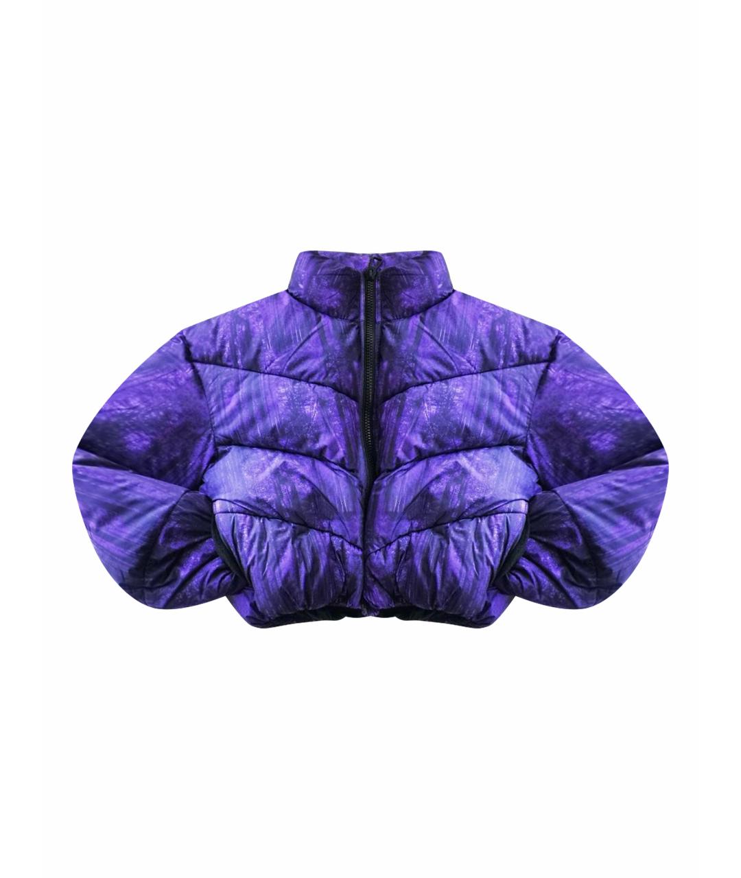 DKNY Фиолетовая полиэстеровая куртка, фото 1