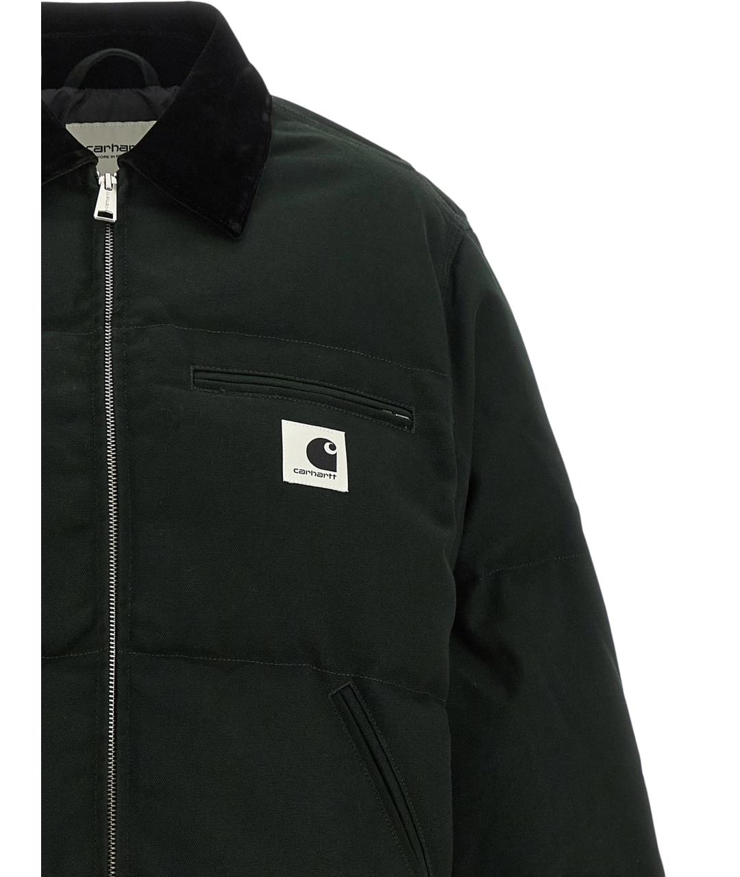 CARHARTT WIP Зеленая хлопковая куртка, фото 3