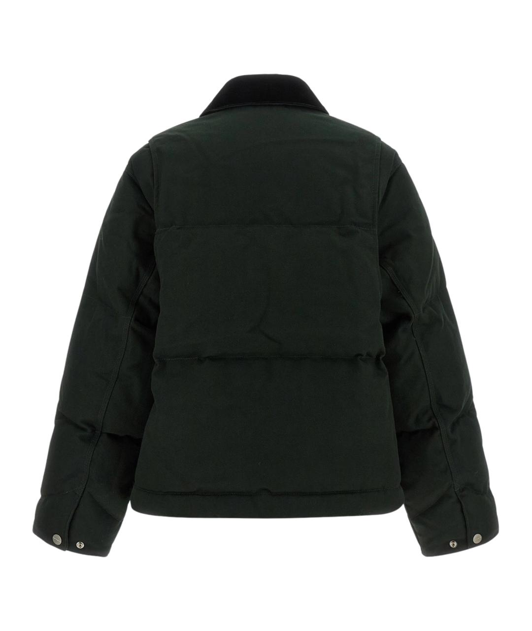 CARHARTT WIP Зеленая хлопковая куртка, фото 2