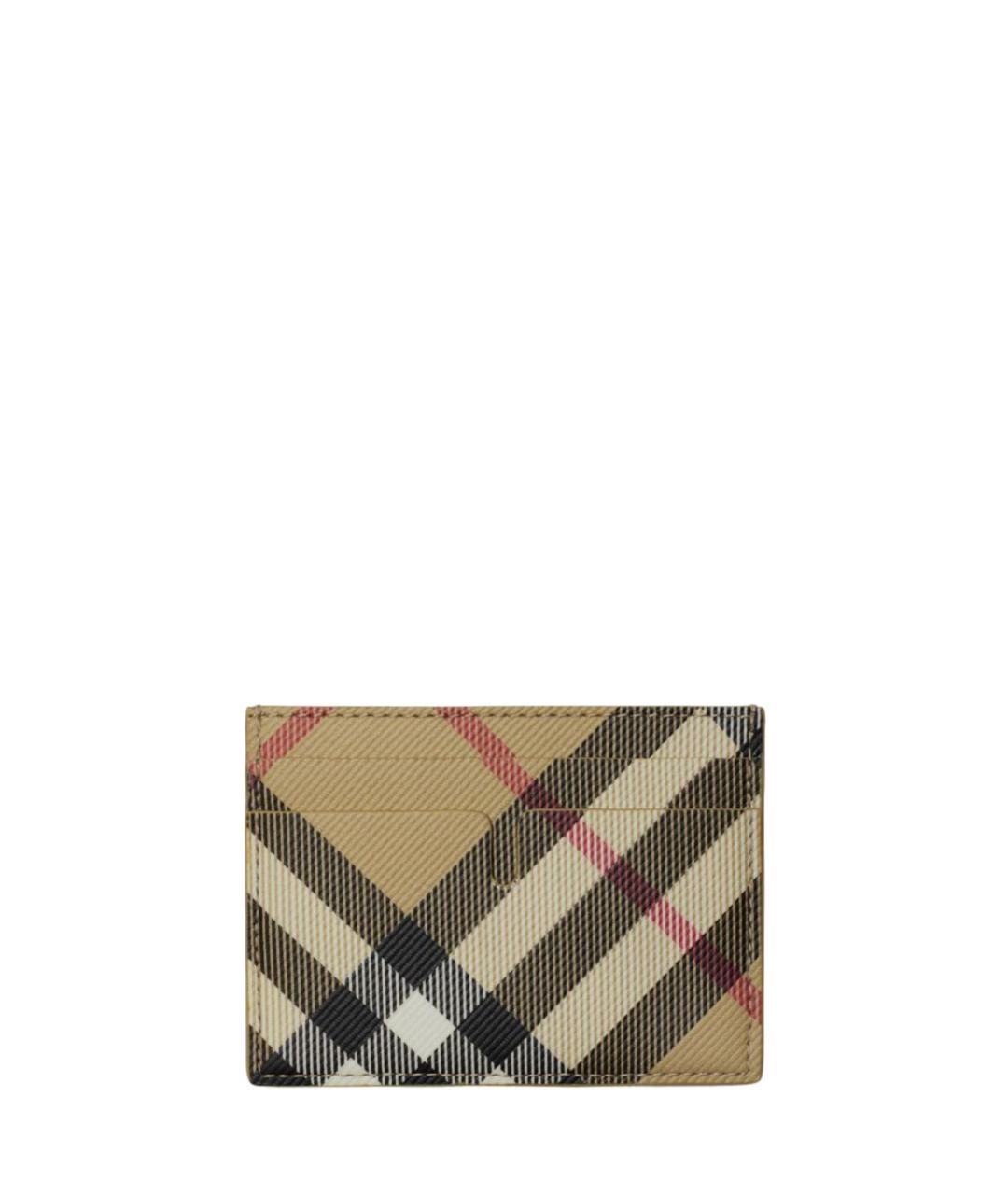 BURBERRY Бежевый кардхолдер, фото 2