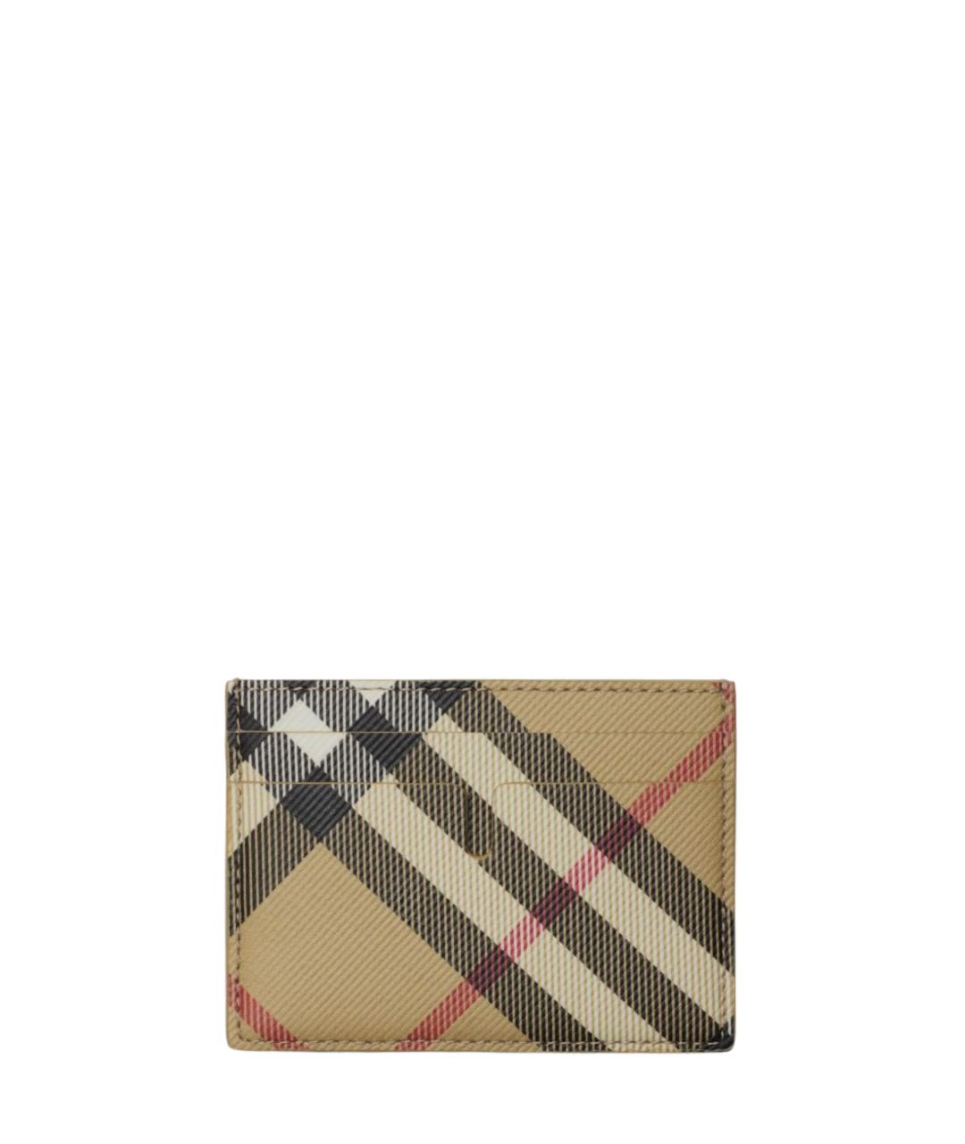 BURBERRY Бежевый кардхолдер, фото 3