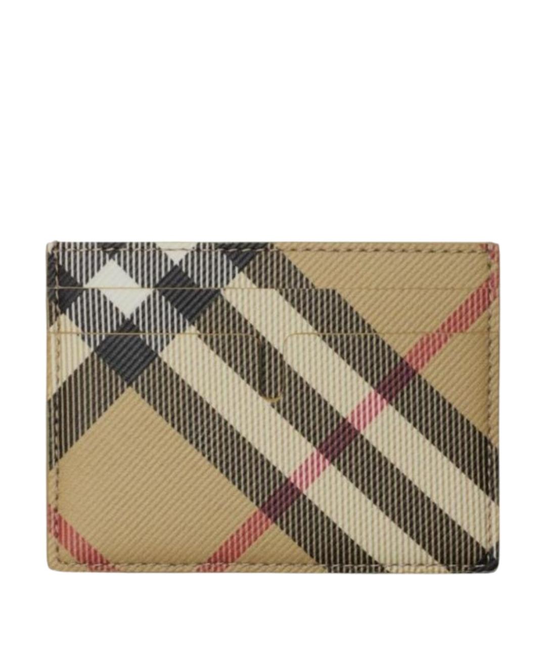 BURBERRY Бежевый кардхолдер, фото 1
