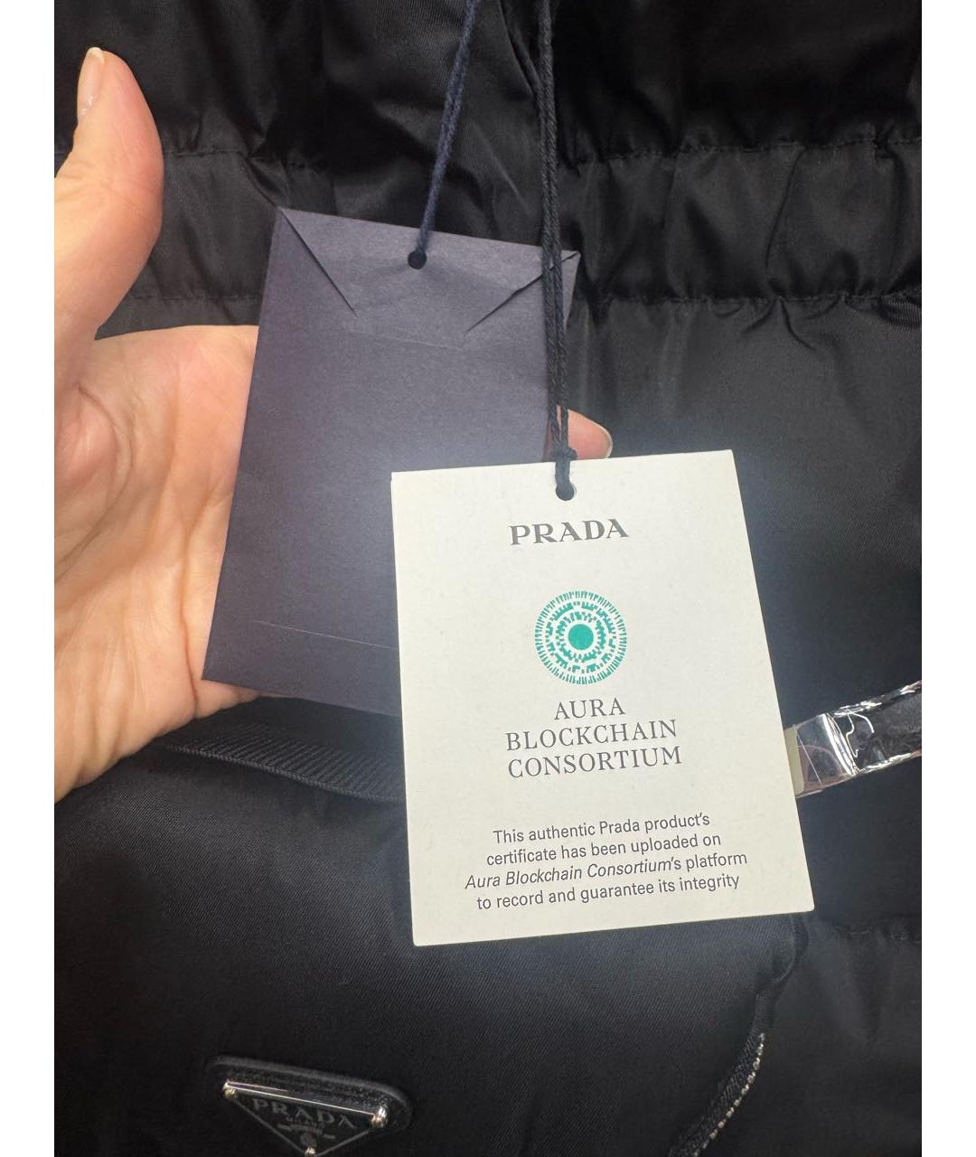 PRADA Черная куртка, фото 5