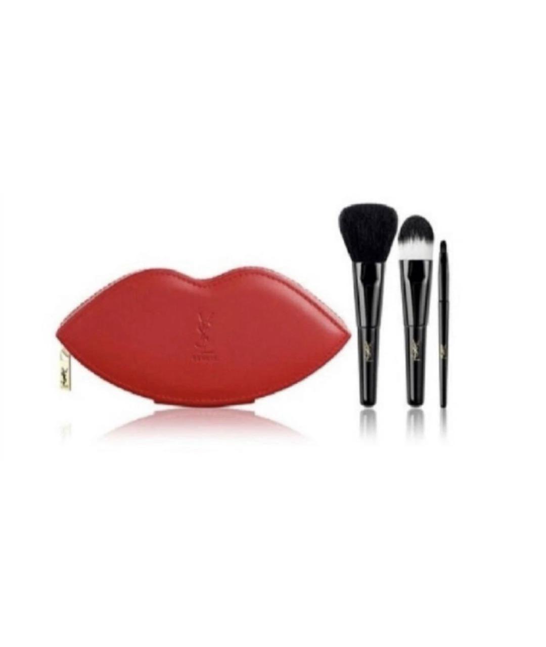 YVES SAINT LAURENT BEAUTY Красная косметичка из искусственной кожи, фото 2