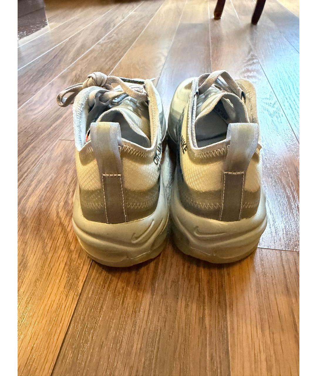 NIKE X OFF-WHITE Серые текстильные кроссовки, фото 4