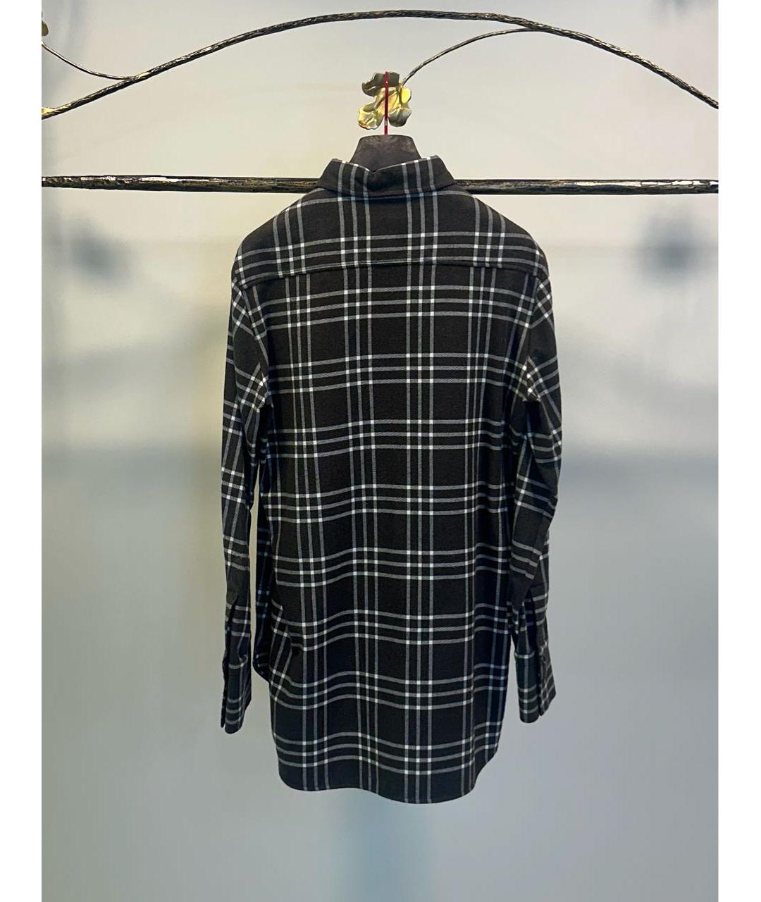KITON Коричневая хлопковая рубашка, фото 2