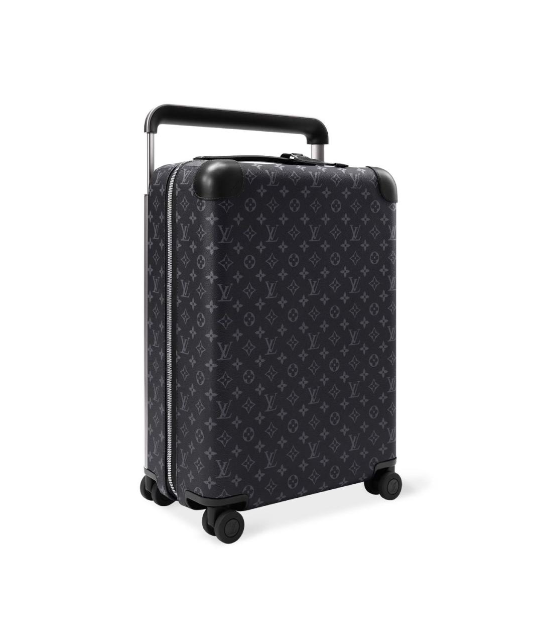 LOUIS VUITTON Черный чемодан из канвы, фото 2