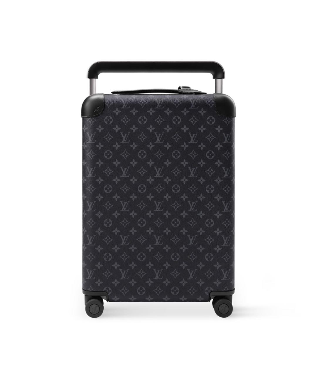 LOUIS VUITTON Черный чемодан из канвы, фото 8