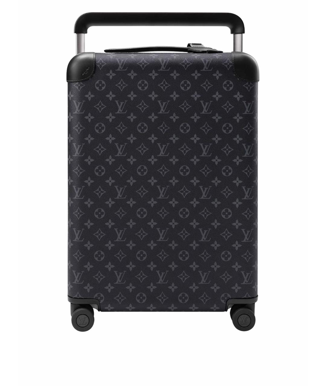 LOUIS VUITTON Черный чемодан из канвы, фото 1