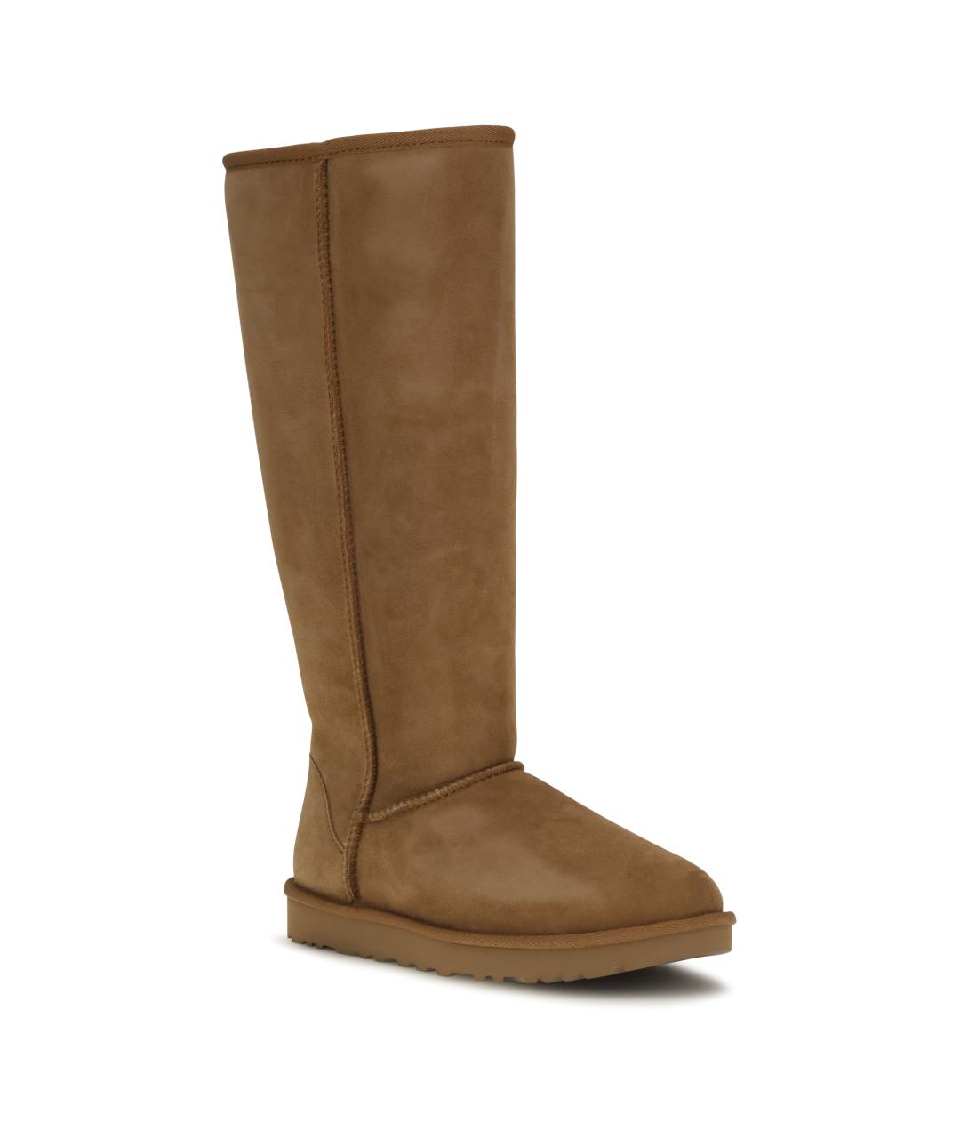 UGG Коричневые замшевые сапоги, фото 2