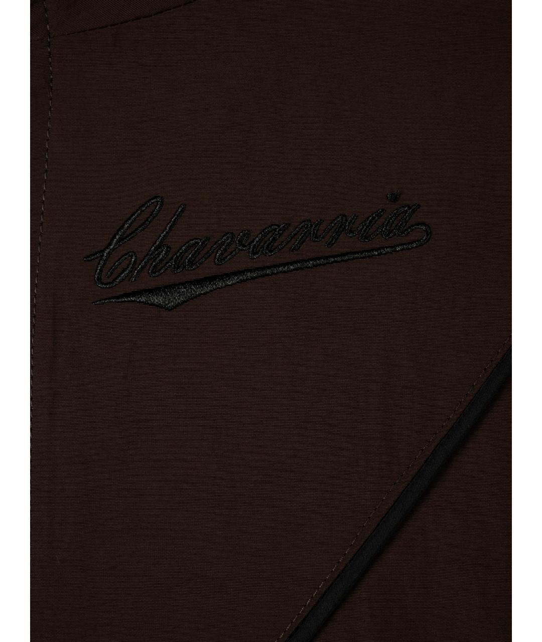 WILLY CHAVARRIA Коричневая хлопковая куртка, фото 4