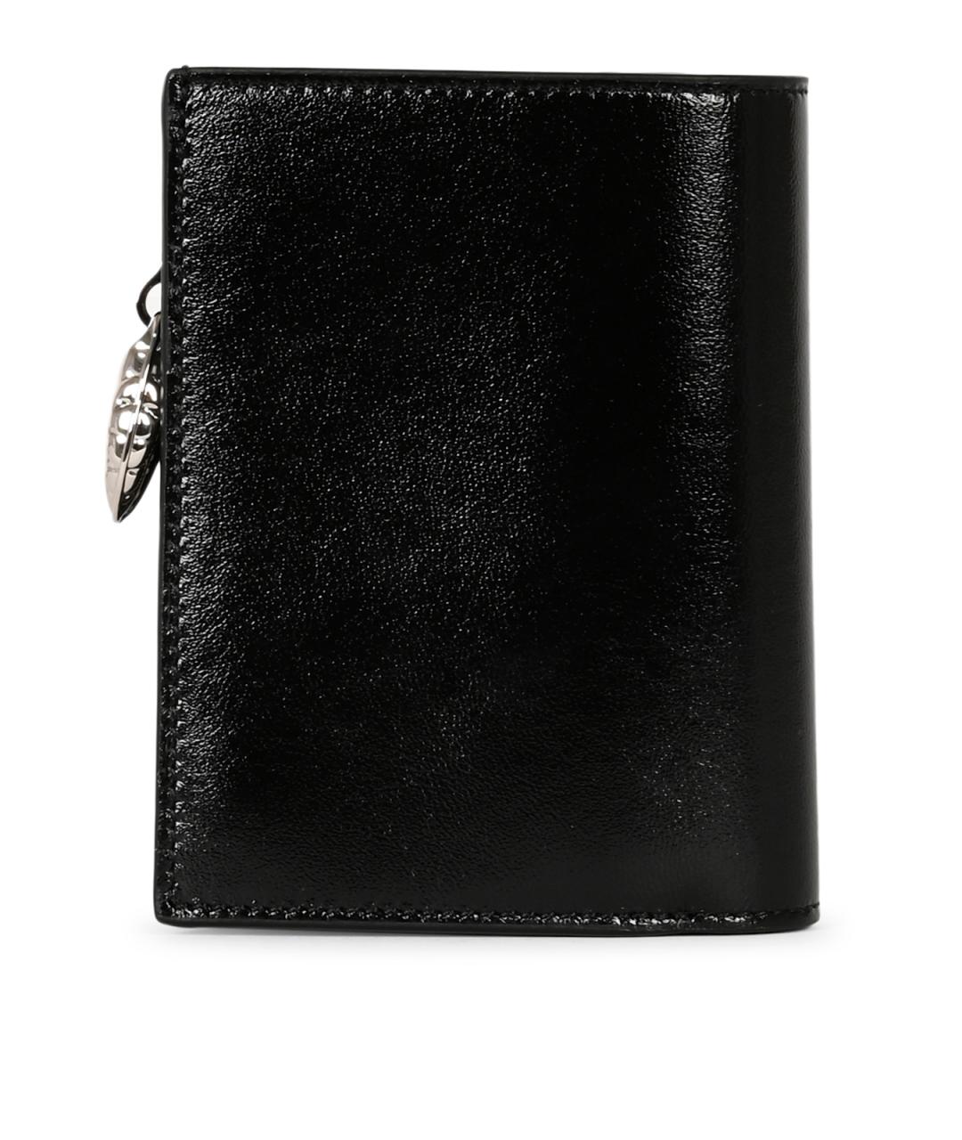 LOEWE Черный кожаный кошелек, фото 3