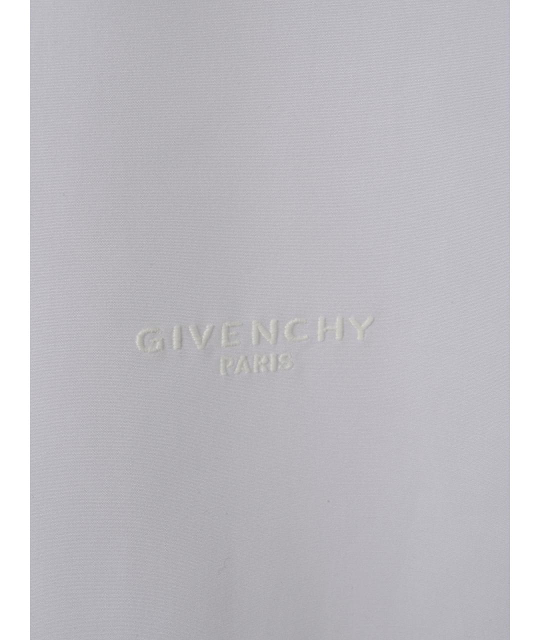 GIVENCHY Белая хлопковая рубашка, фото 3