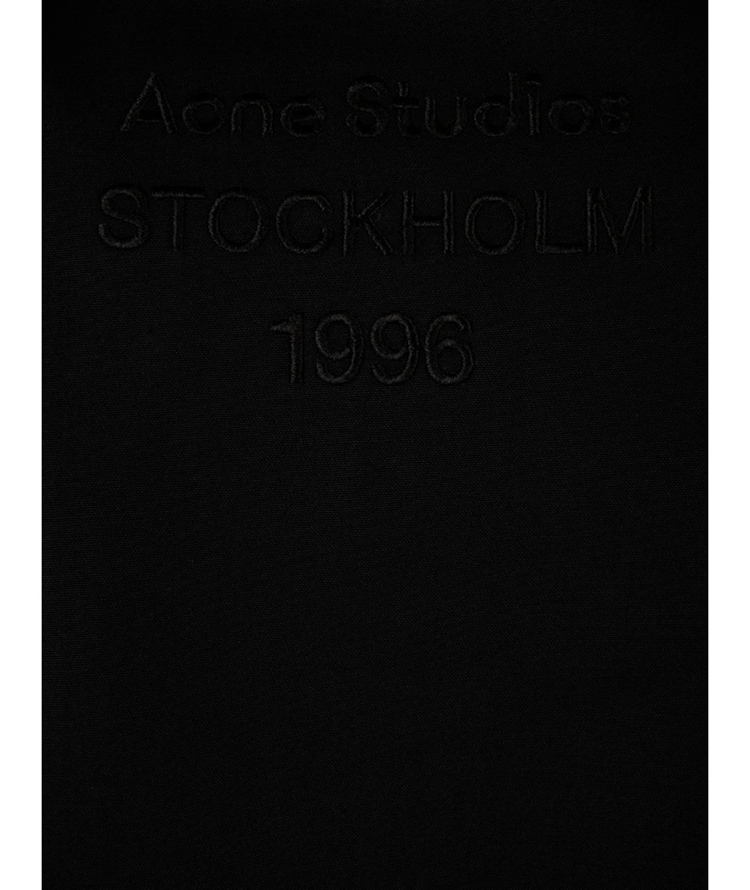 ACNE STUDIOS Черная хлопковая куртка, фото 3