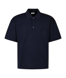 SAINT LAURENT Поло с коротким рукавом