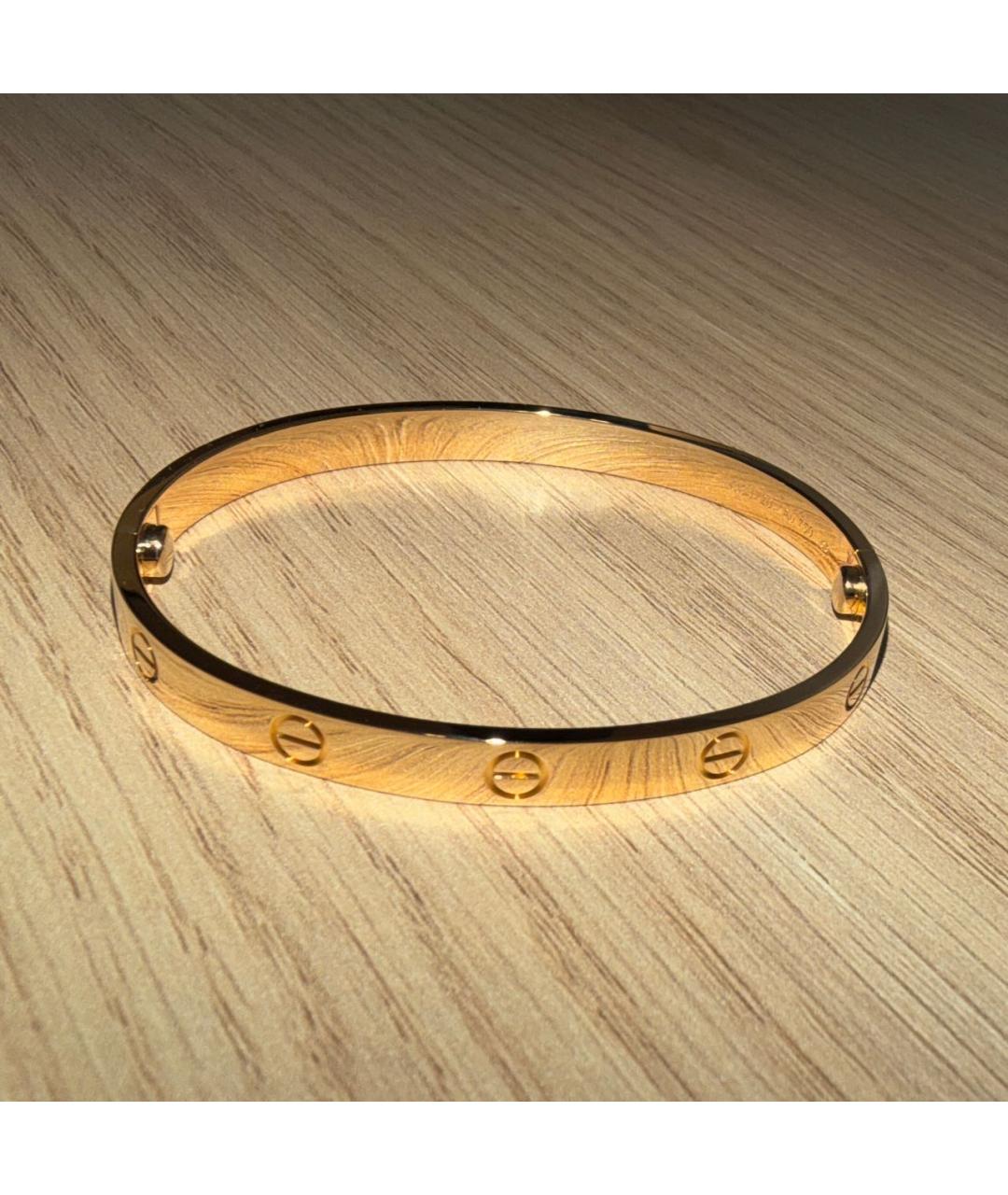CARTIER Золотой браслет из желтого золота, фото 4