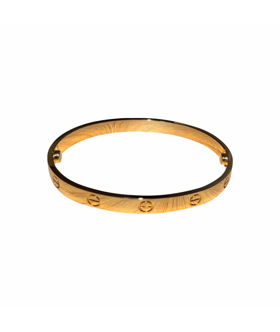 CARTIER Золотой браслет из желтого золота, фото 1