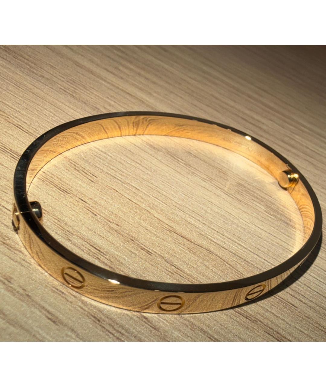 CARTIER Золотой браслет из желтого золота, фото 2