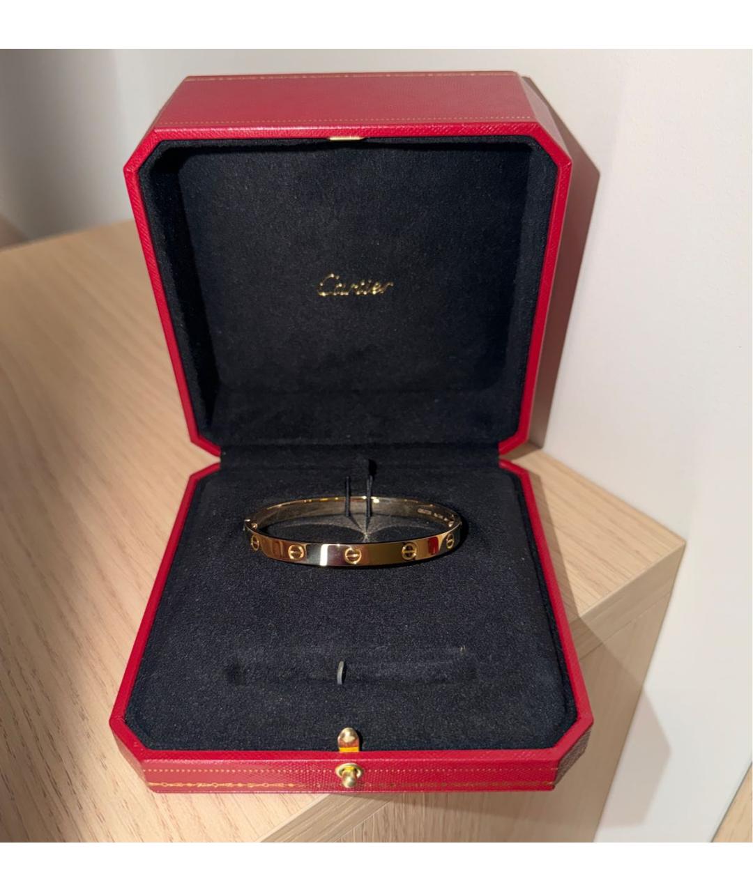 CARTIER Золотой браслет из желтого золота, фото 3
