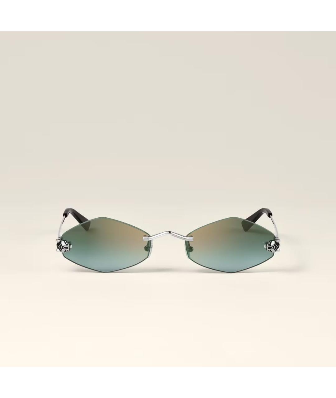 CARTIER Мульти металлические солнцезащитные очки, фото 2