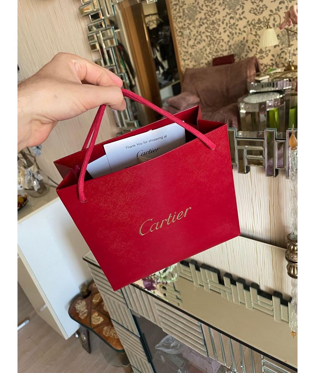 CARTIER Золотое кольцо из розового золота, фото 8