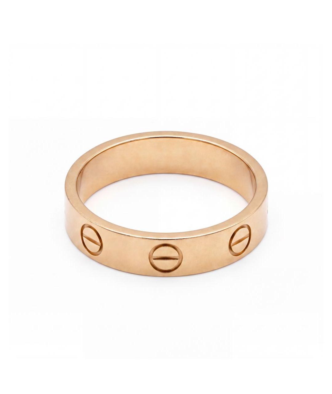 CARTIER Золотое кольцо из розового золота, фото 9