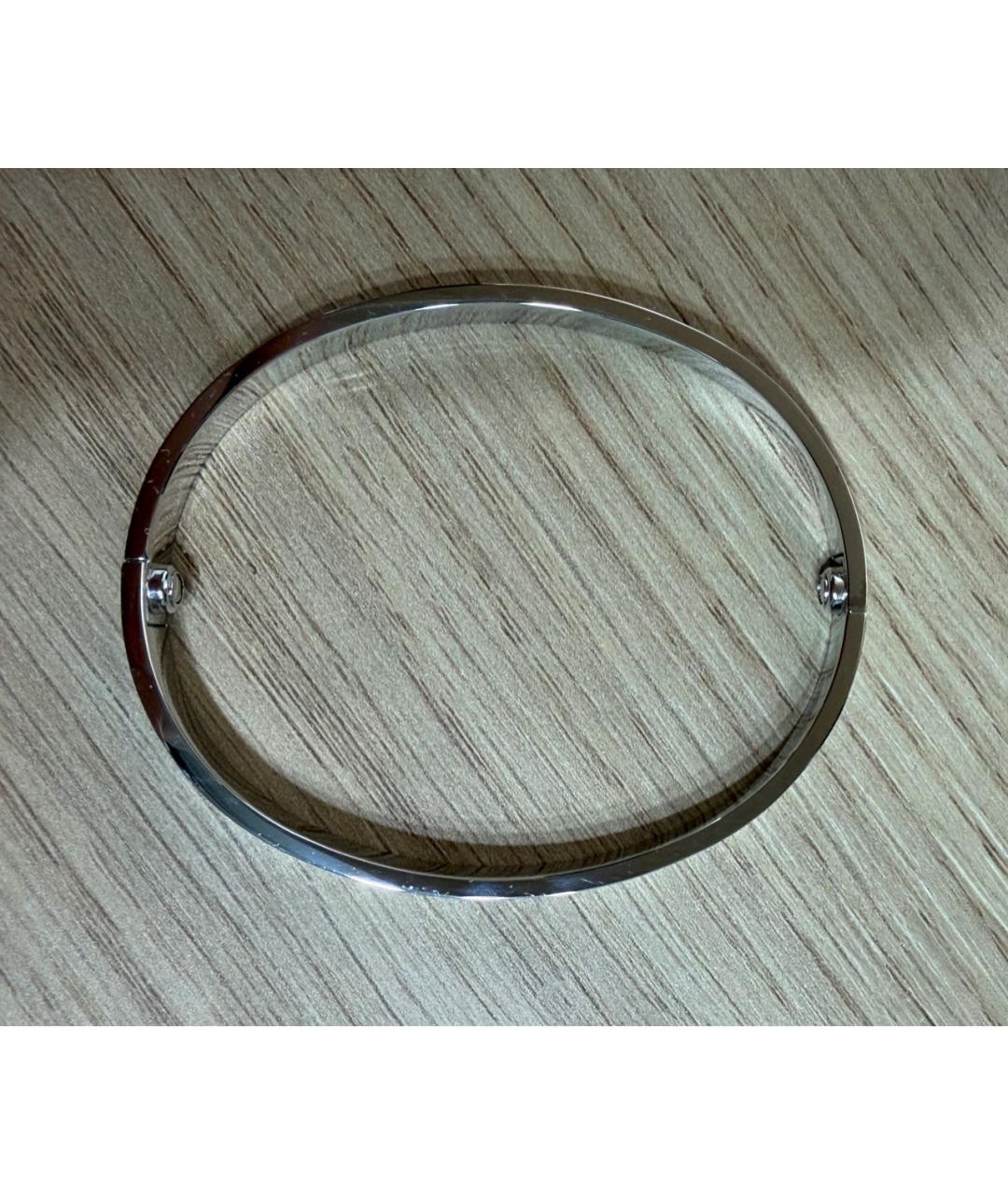 CARTIER Серебряный браслет из белого золота, фото 2