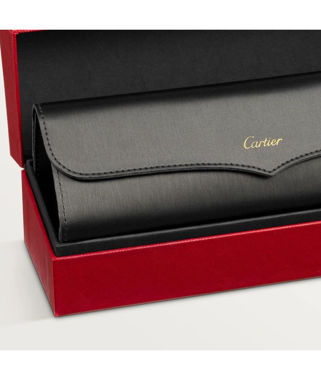 CARTIER Мульти металлические солнцезащитные очки, фото 6