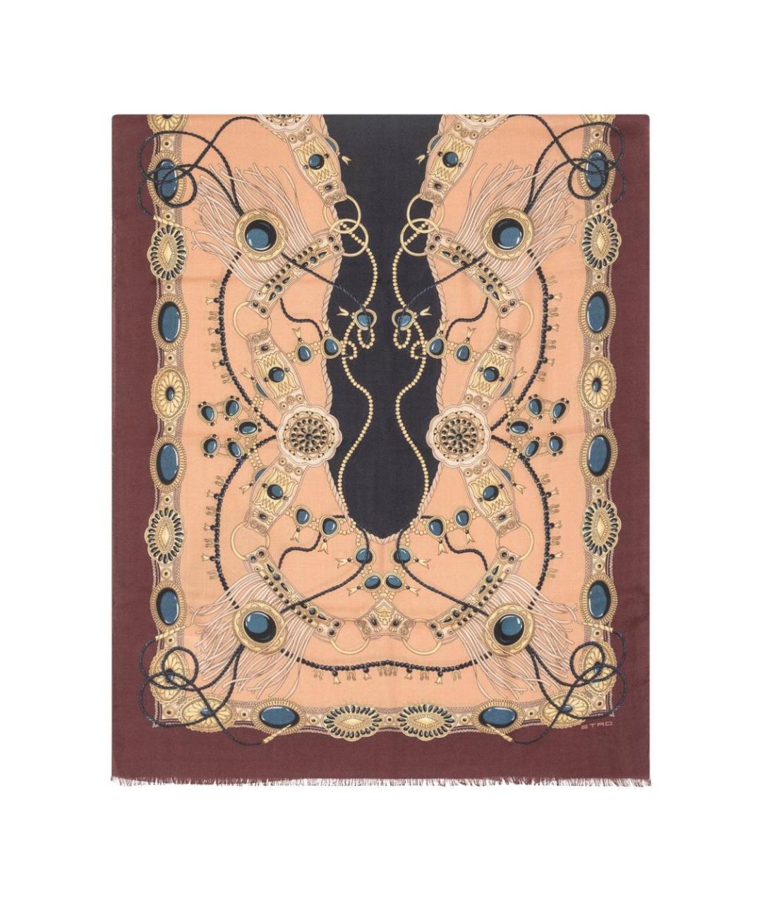 ETRO Мульти шерстяной шарф, фото 1