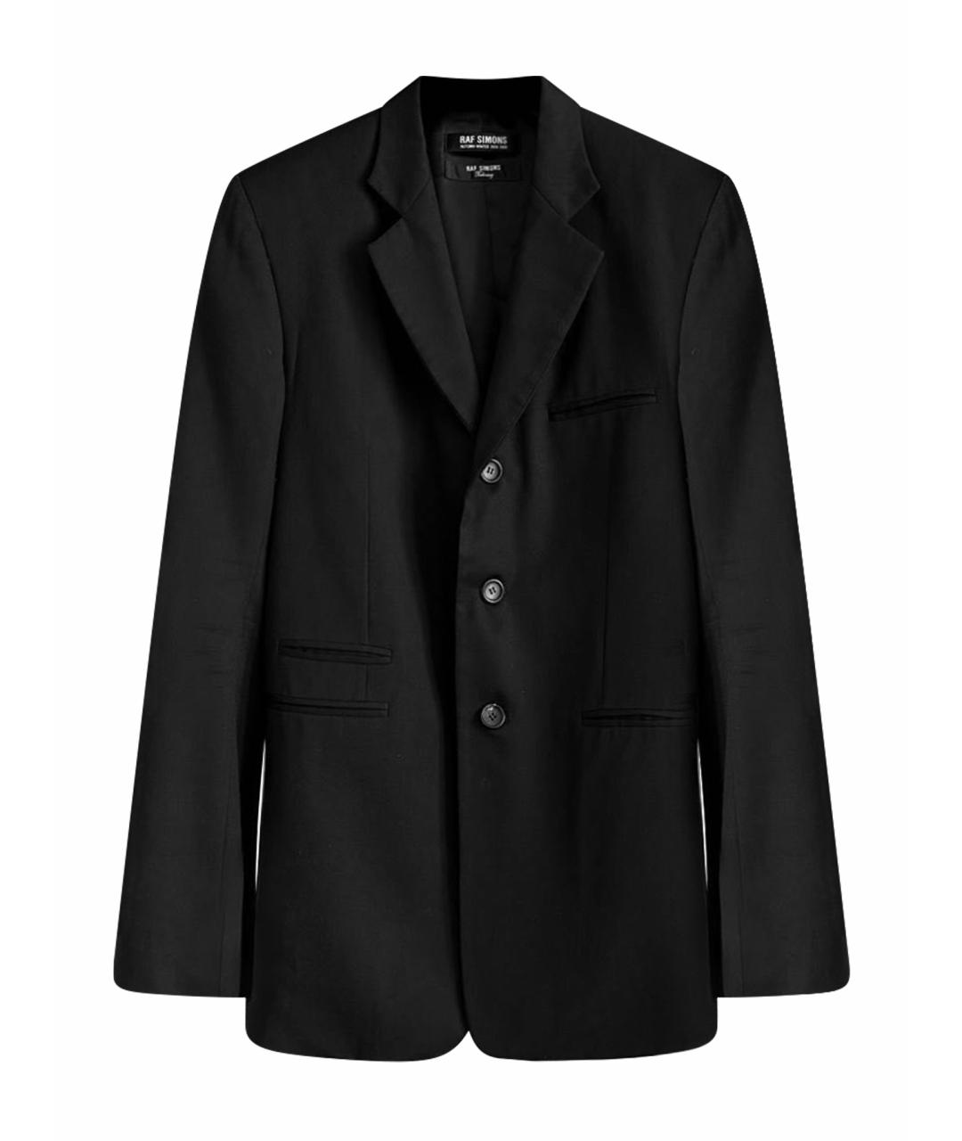 RAF SIMONS Черный пиджак, фото 5