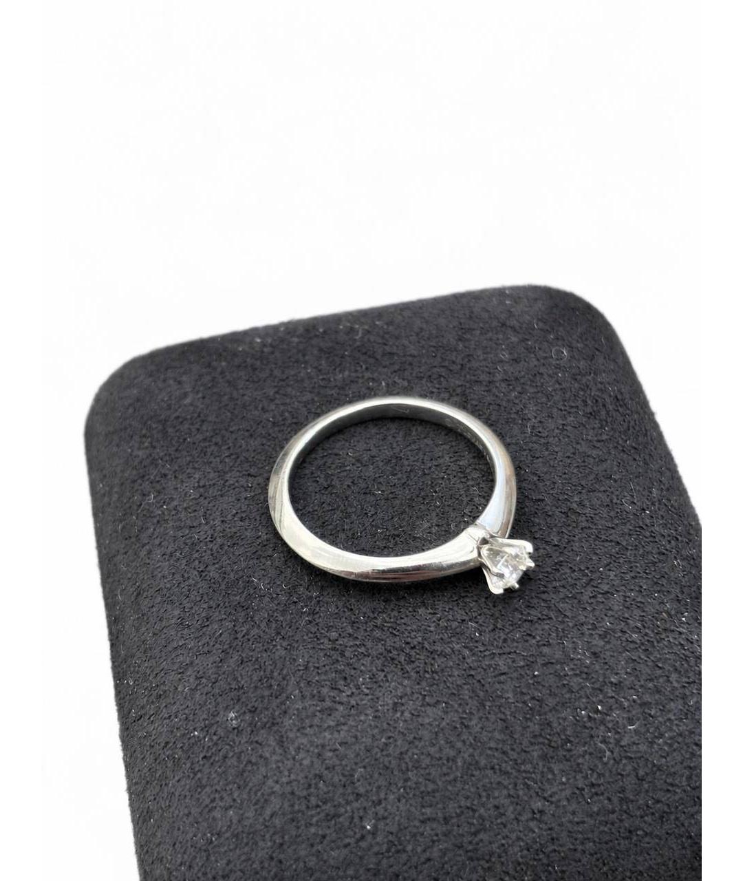 TIFFANY&CO Серебряное платиновое кольцо, фото 6