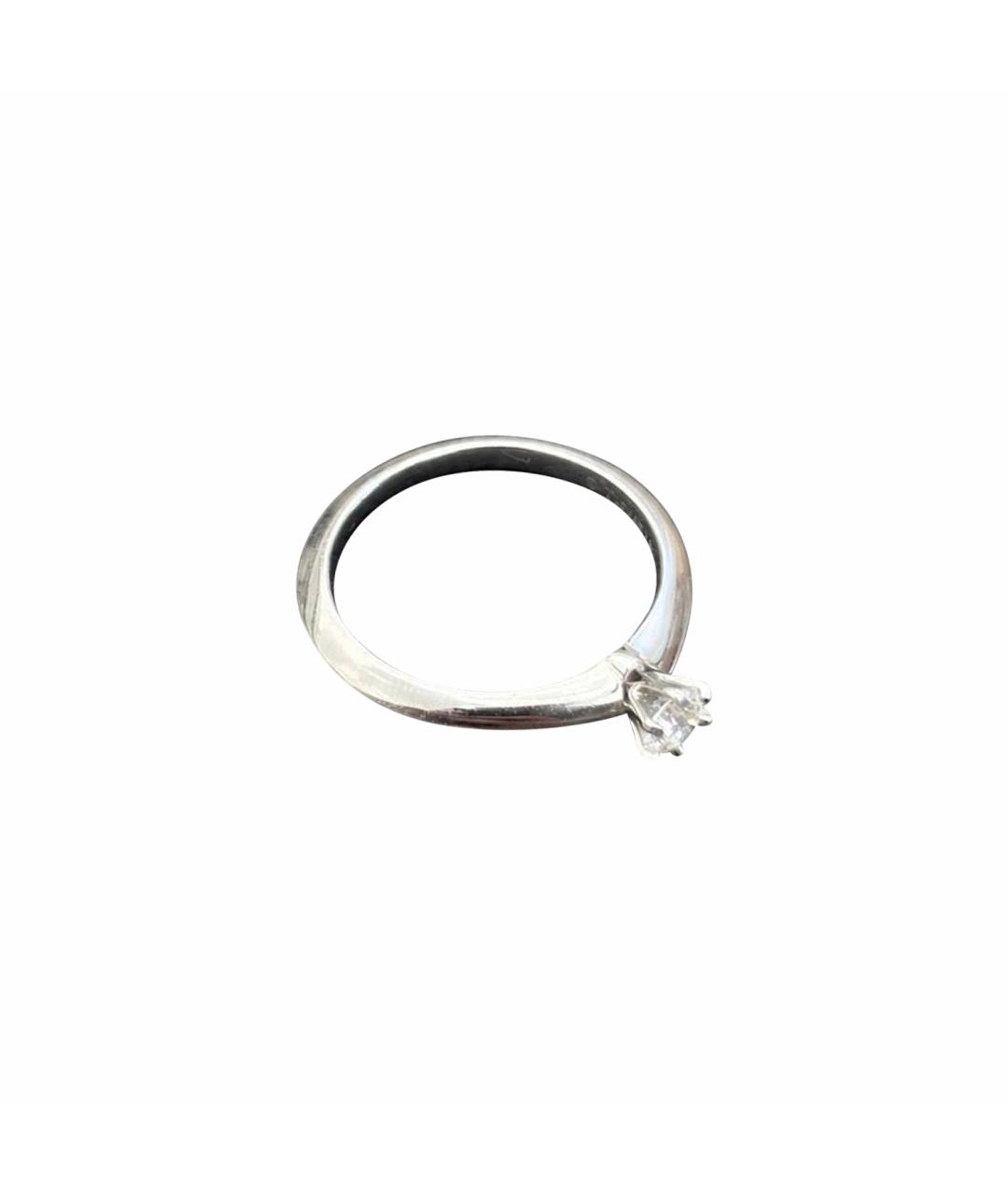 TIFFANY&CO Серебряное платиновое кольцо, фото 1