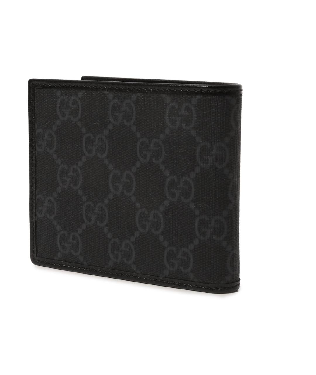 GUCCI Серый кожаный кошелек, фото 2