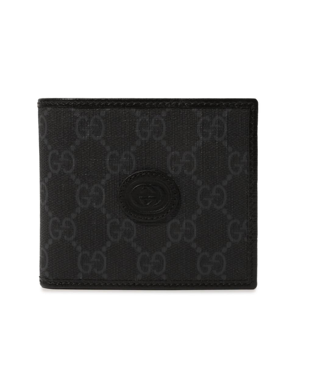 GUCCI Серый кожаный кошелек, фото 4