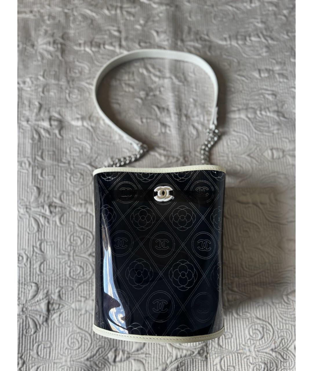 CHANEL Черная сумка тоут, фото 6