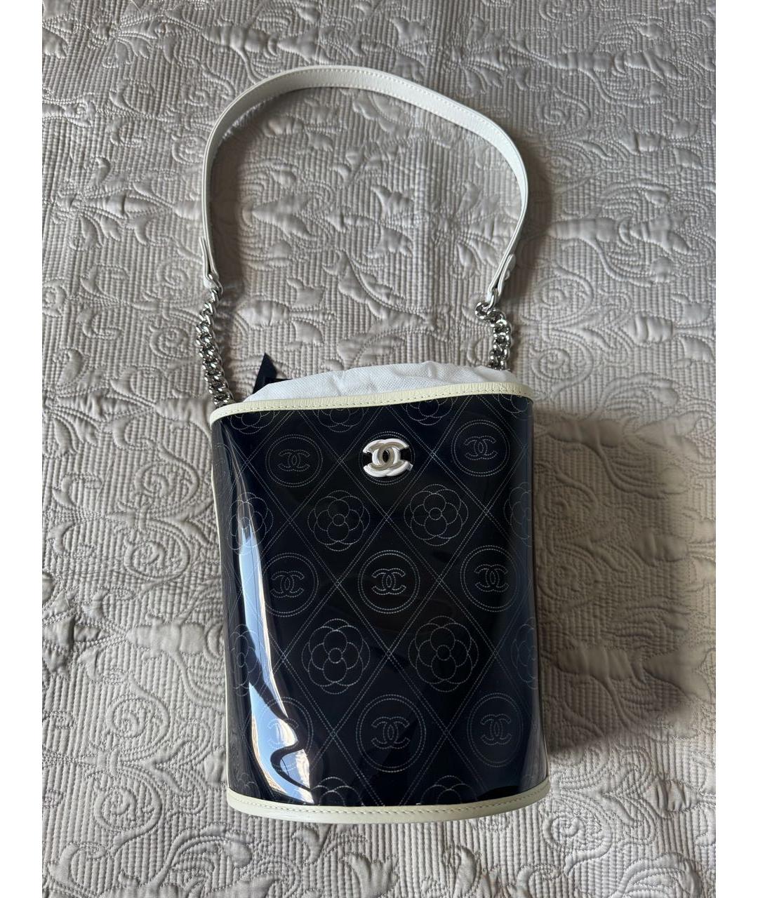 CHANEL Черная сумка тоут, фото 3