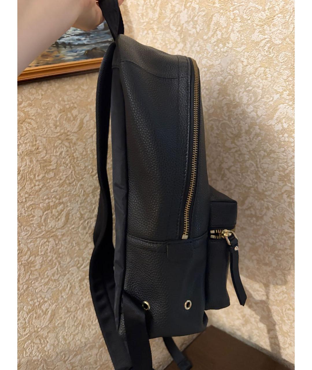 MARC JACOBS Черный кожаный рюкзак, фото 2