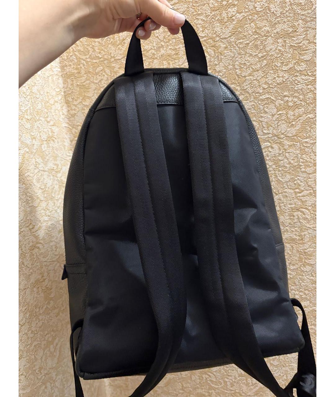MARC JACOBS Черный кожаный рюкзак, фото 3
