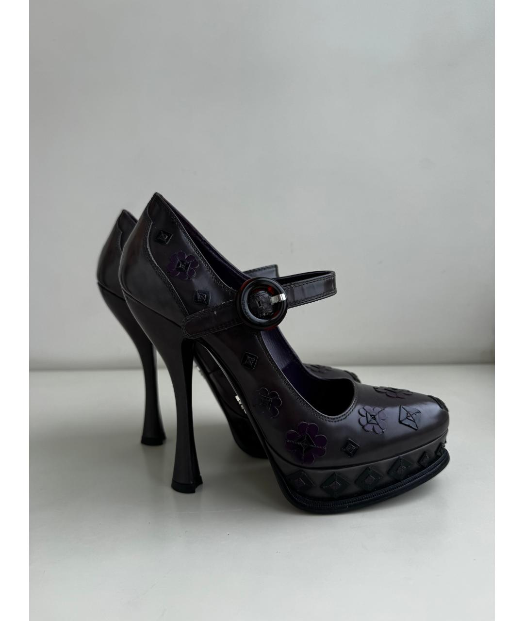 PRADA Кожаные туфли, фото 8