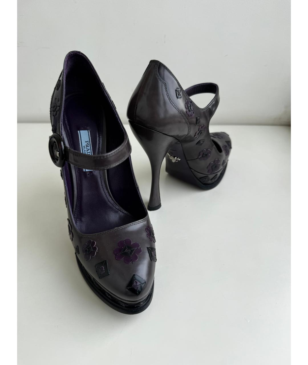 PRADA Кожаные туфли, фото 7