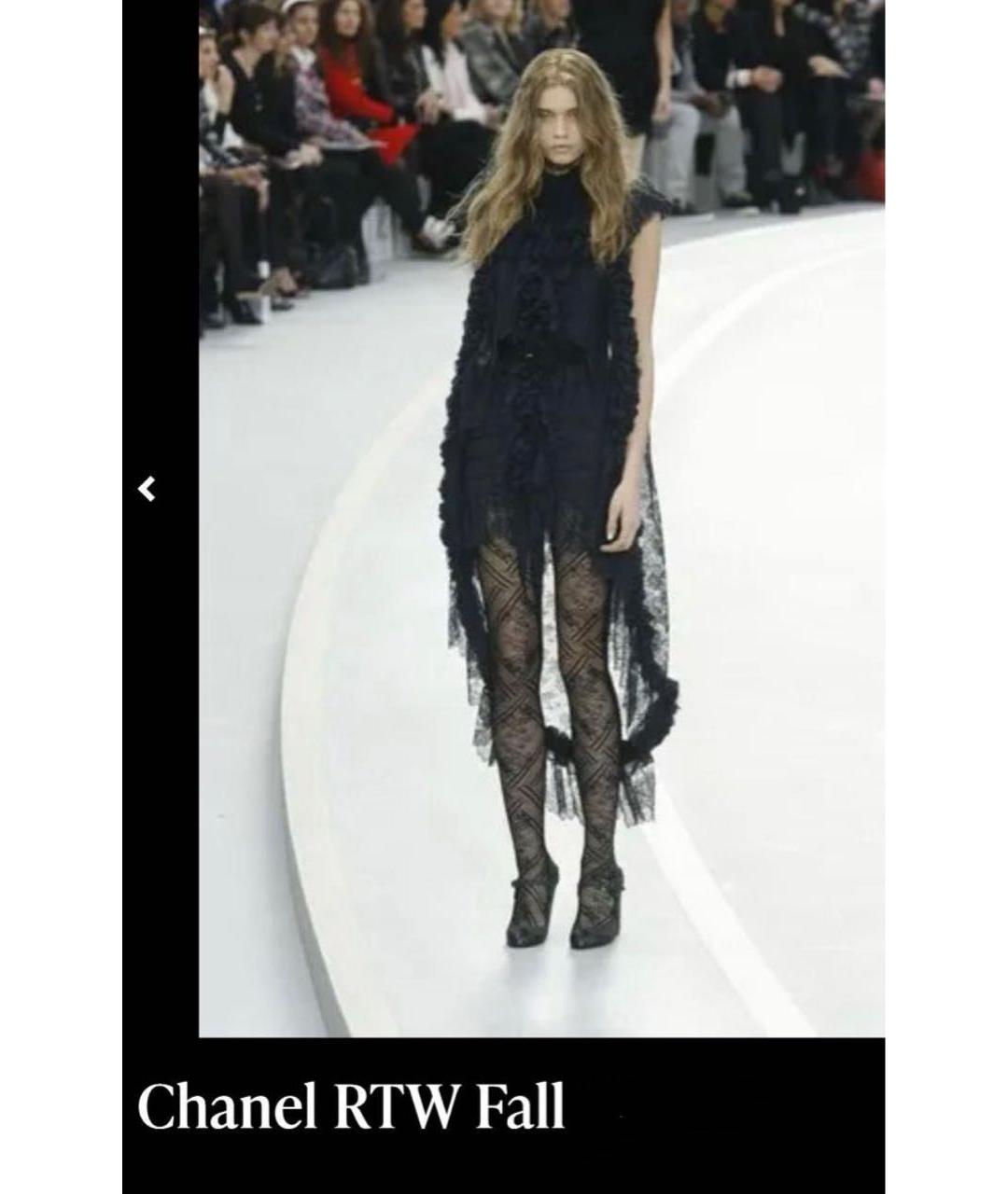 CHANEL Черные носки, чулки и колготы, фото 7